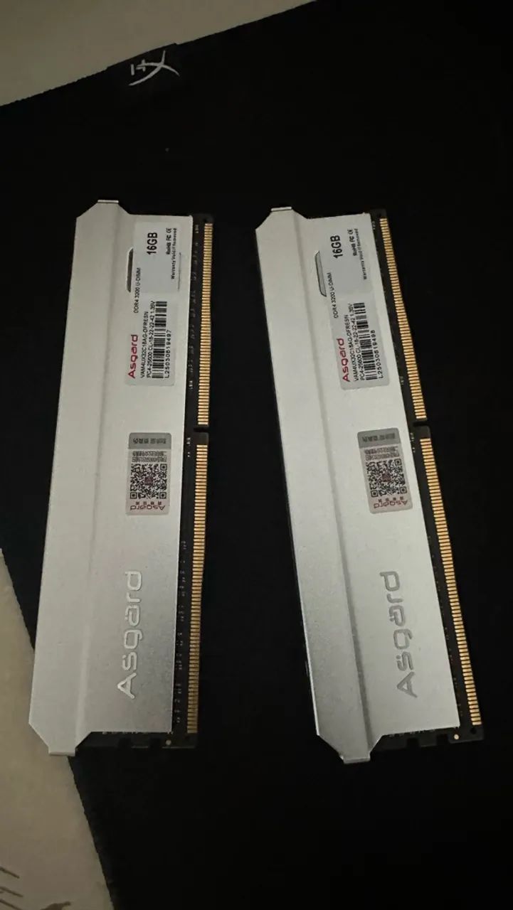 Memória ram DdR4 32gb  3200mhz