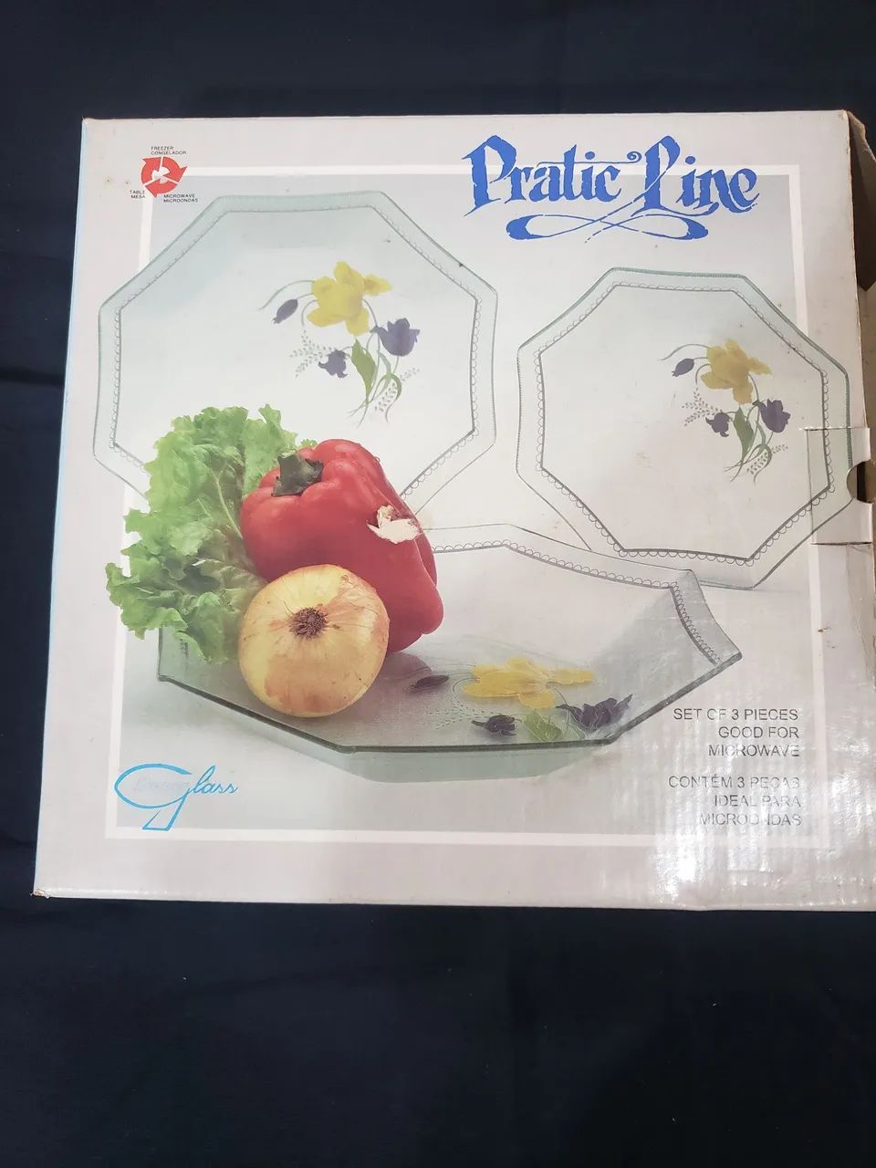 3 travessas em vidro antigas - Foto 5