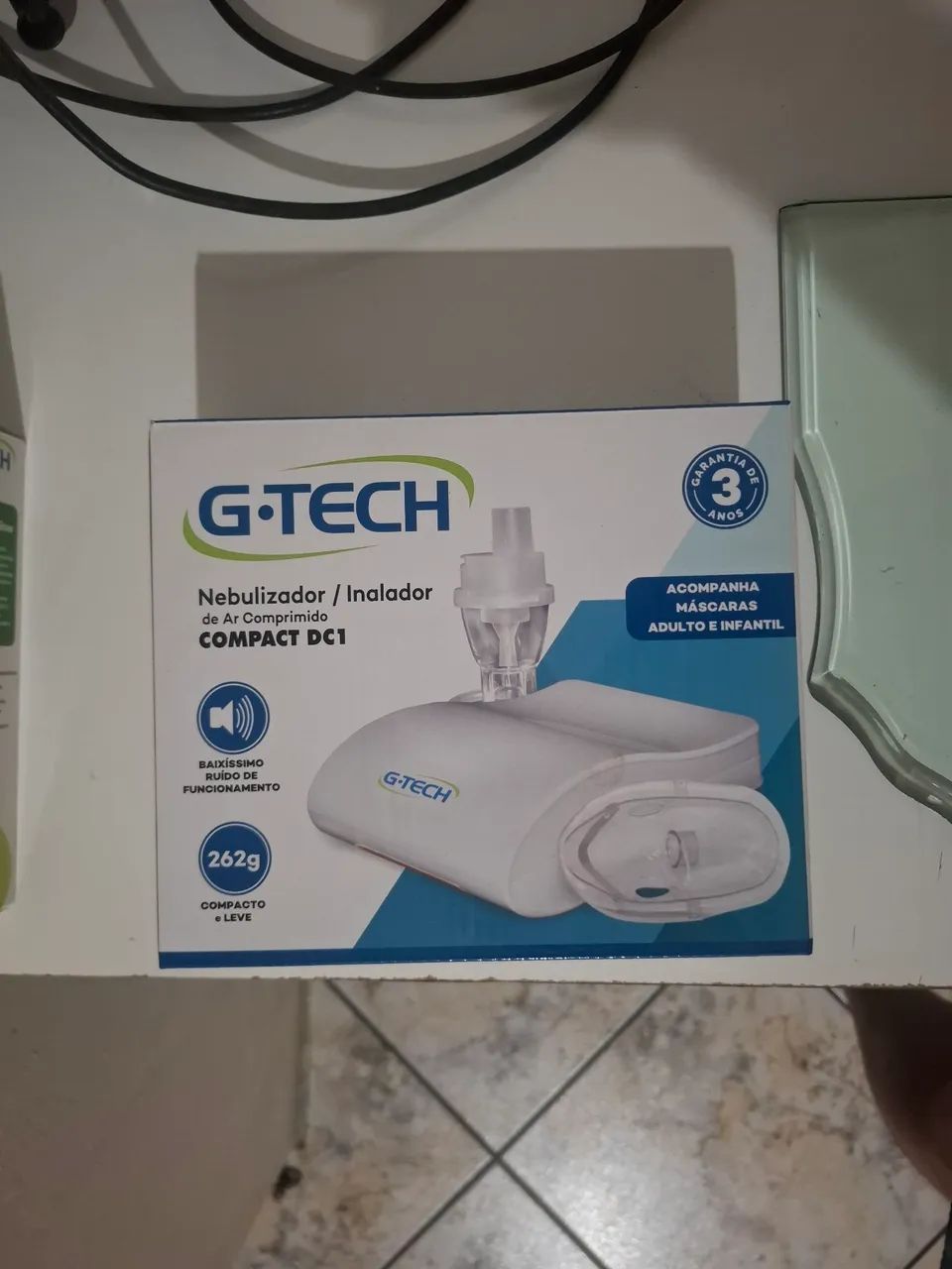 Nebulizador e termômetro Novos