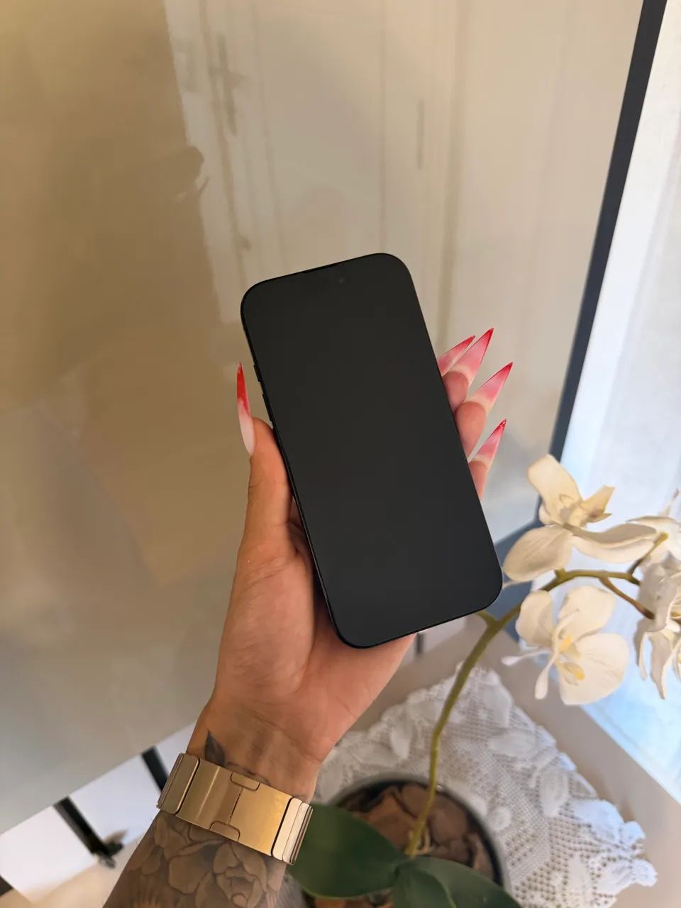 iPhone 16 Pro 256gb Titânio Preto - Foto 5