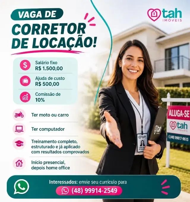 Vaga: Corretor(a) de Locação