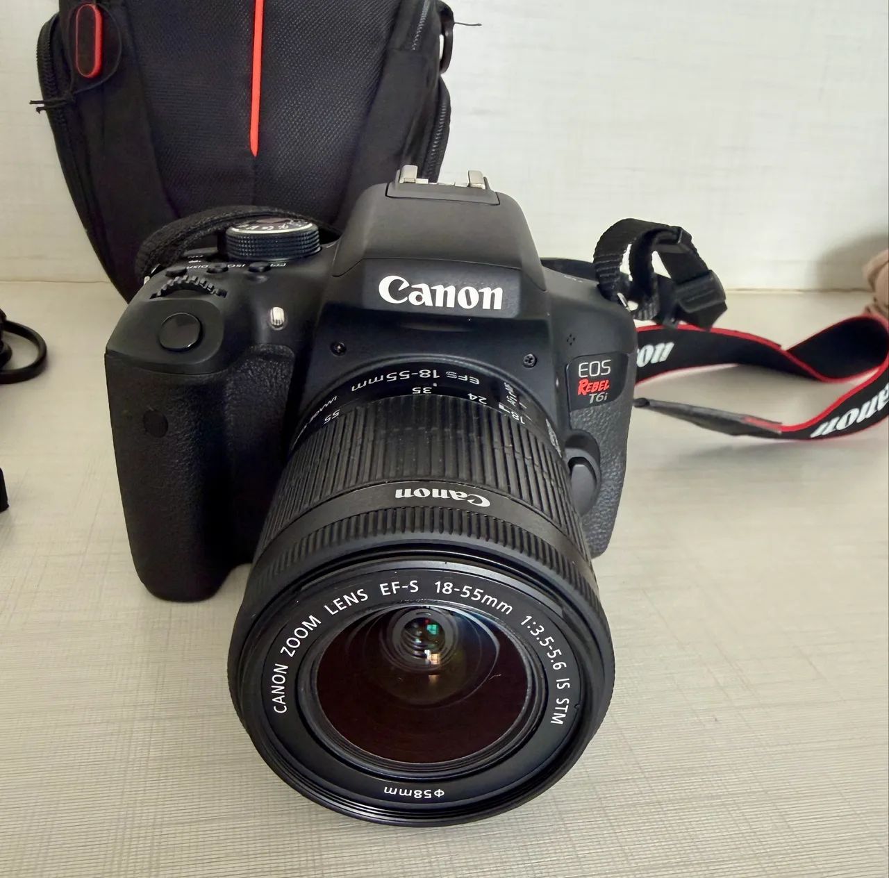câmera canon eos rebel t6i - Foto 4
