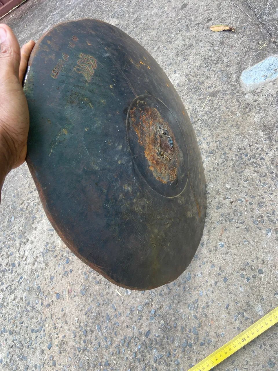 Disco de 48cm para preparo de alimentos , arado tacho. Chapa.  - Foto 3