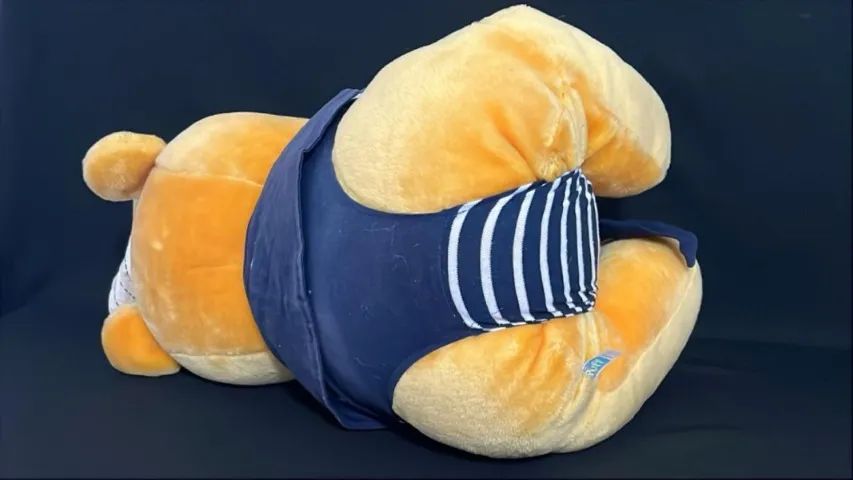 ursinho pooh 45 cm roupa de marinheiro - colecionável - maritel - Foto 5