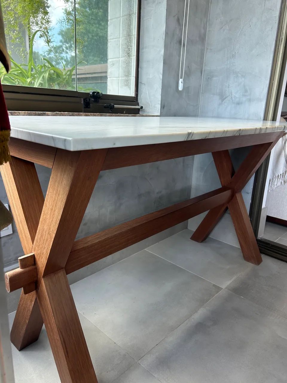 Mesa QUARTZITO WHITE MONT BLANC  - Foto 4