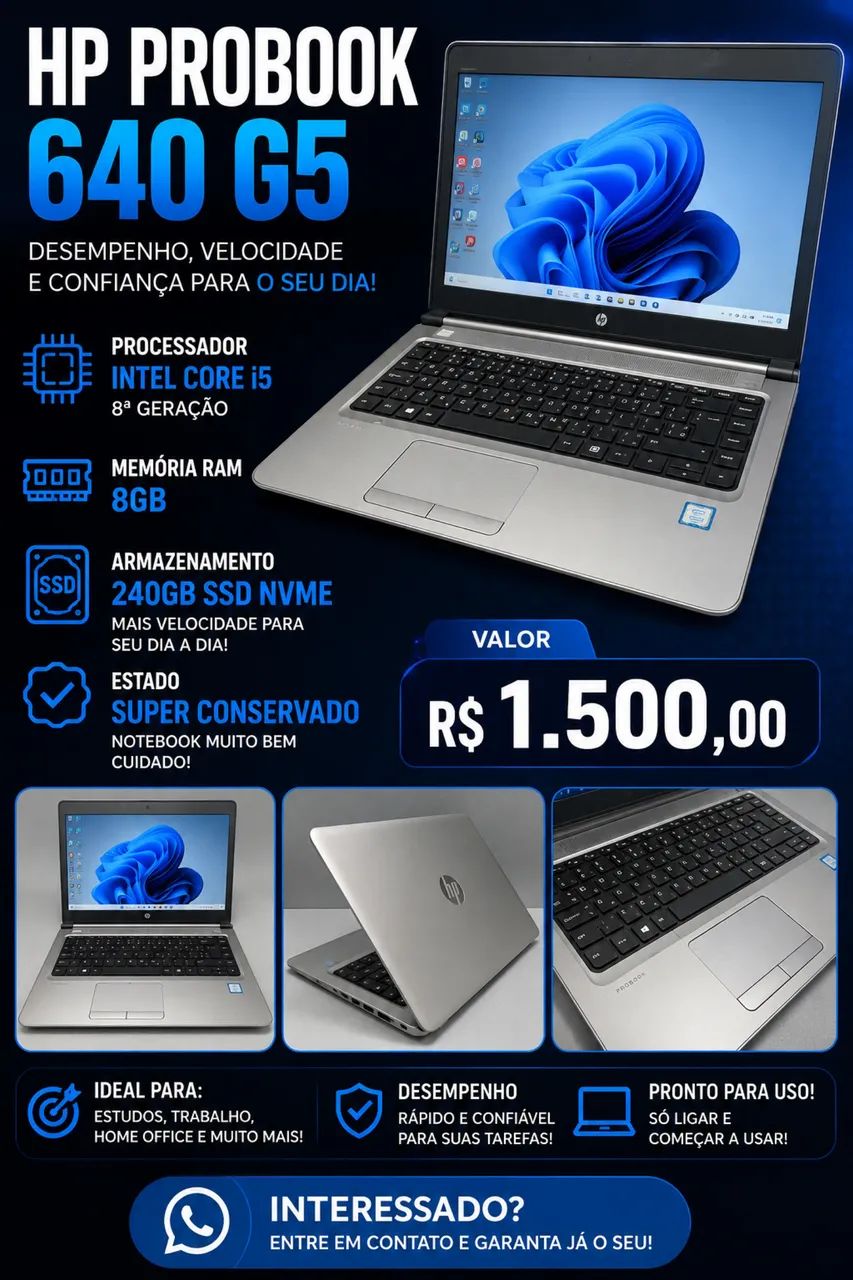 Notebook HP I5