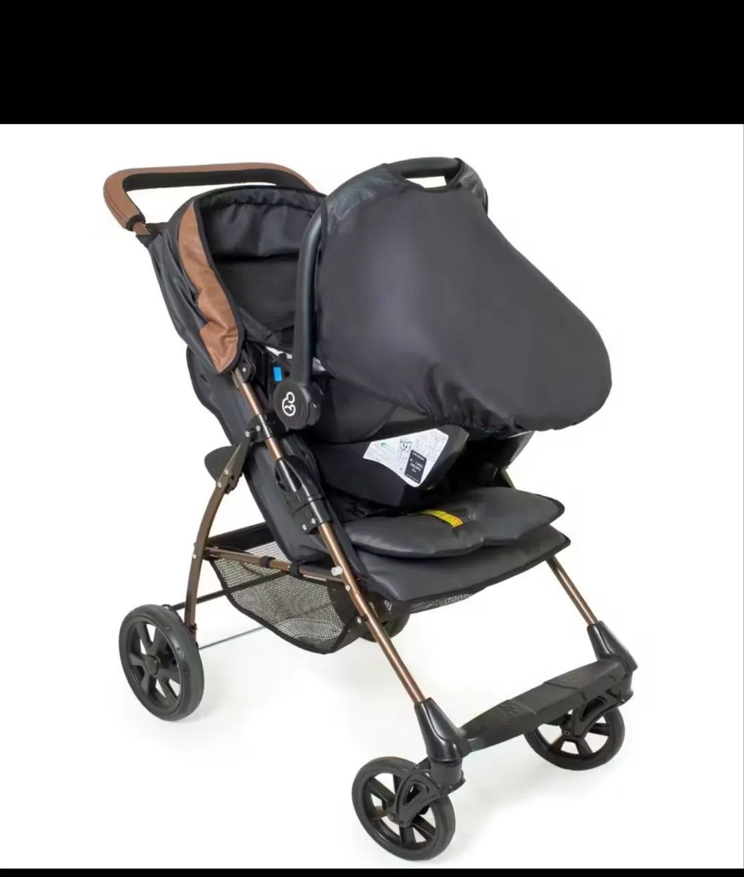 Carro de bebê mais bebê conforto  - Foto 2