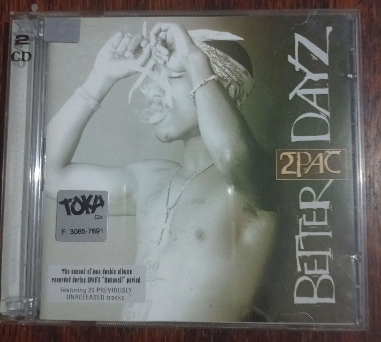 Cd 2pac - Better dayz (duplo)