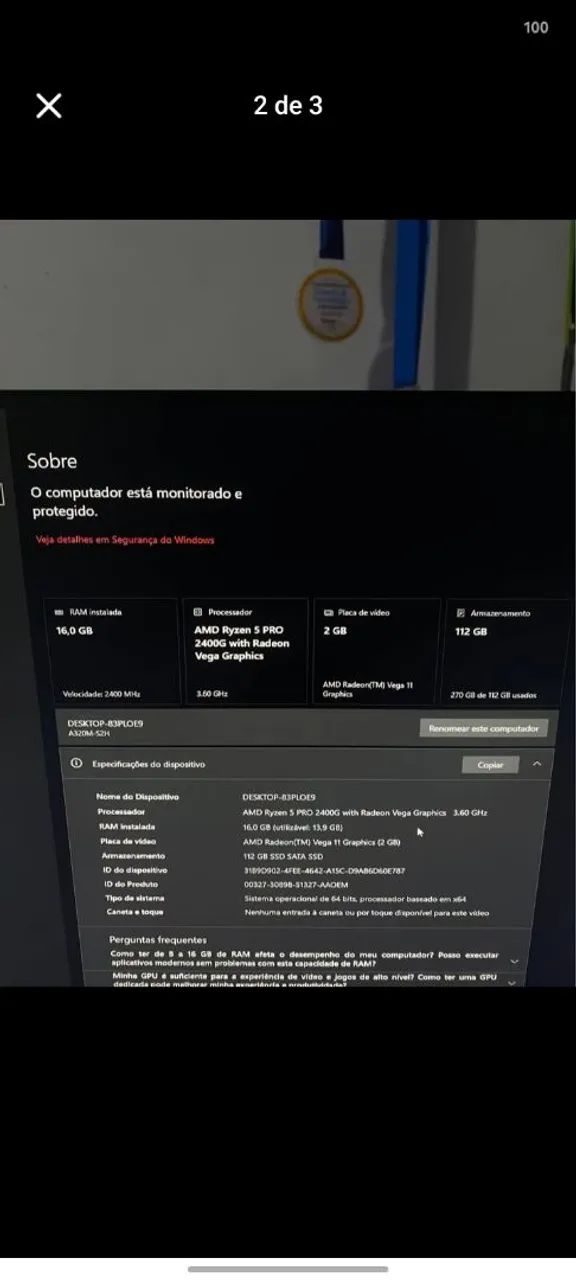 PC gamer ryzen - Foto 2