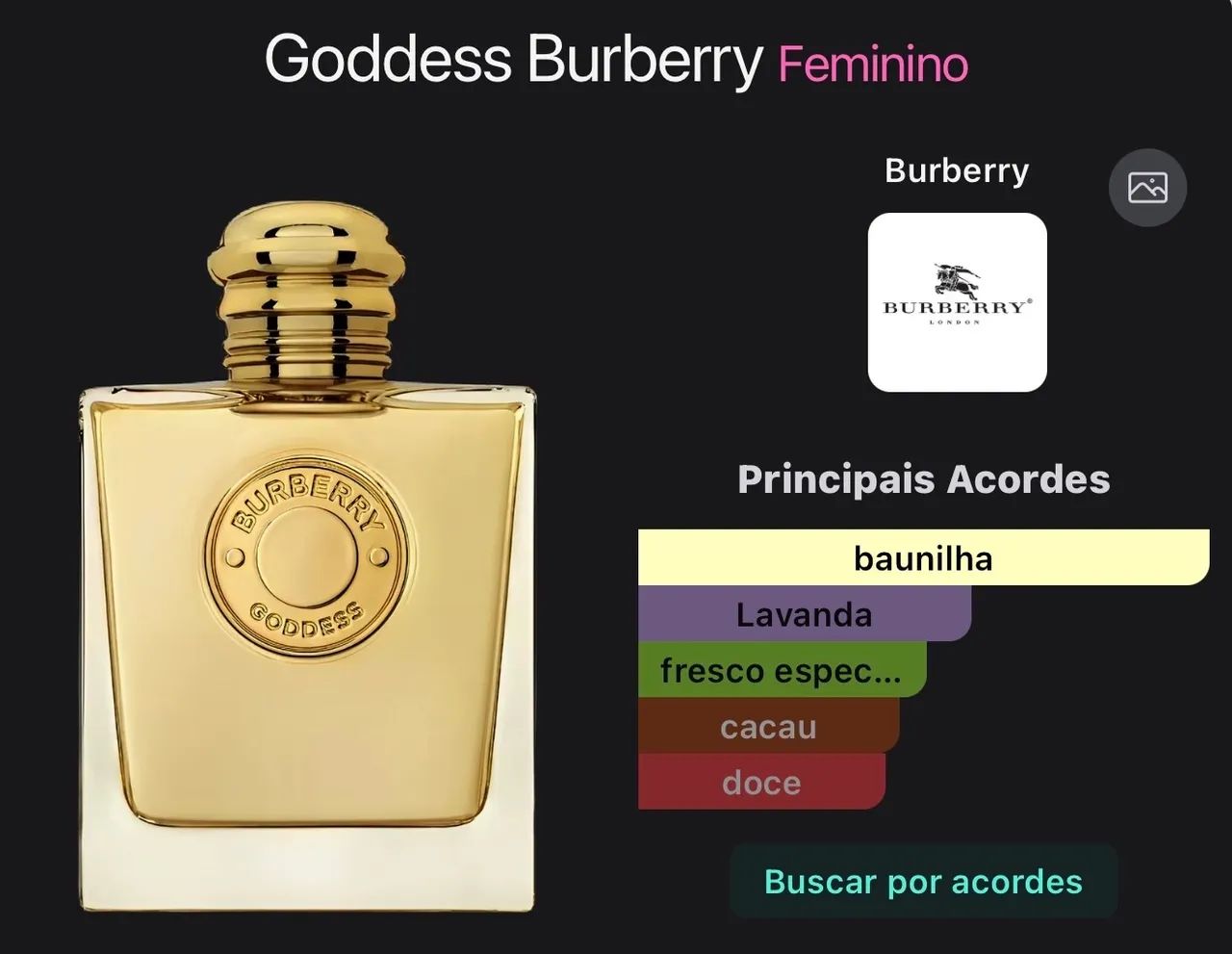 Perfume Burberry Goddess Tester  - Foto 3