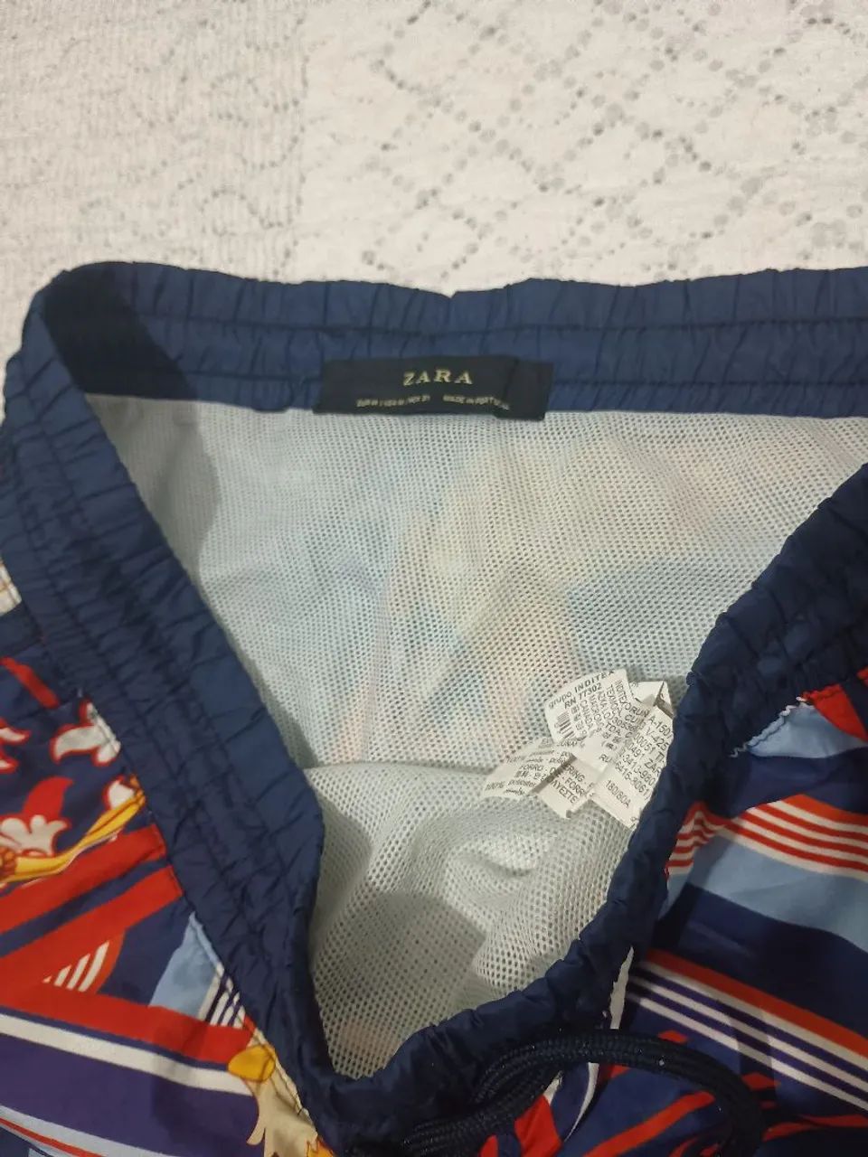 shorts zara estampado - Foto 5