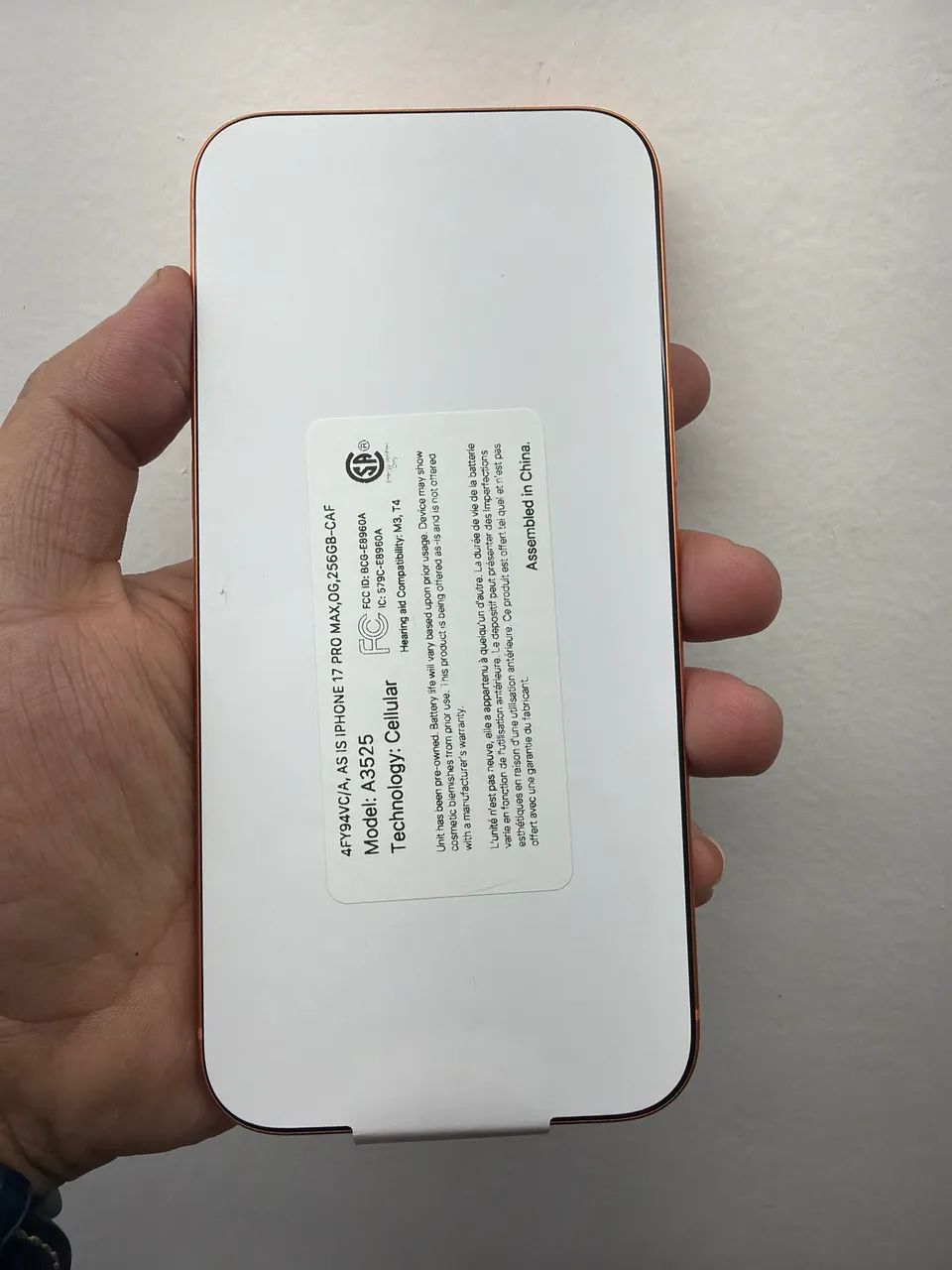 iPhone 17 pro Max 256  - Foto 2
