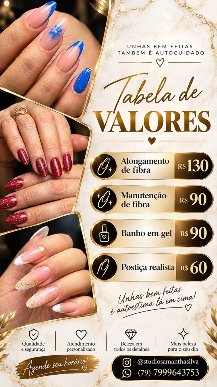 Alongamento de unha 
