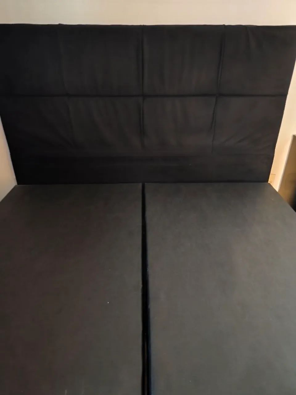 Cama e colchão king size com cabeceira  - Foto 3