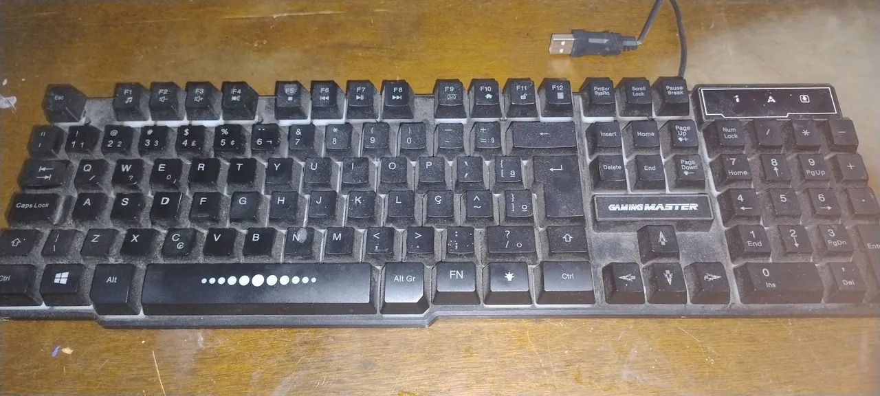 Kit completo ( teclado, mouse, mouse-ped, tripé, adaptador  - Foto 2