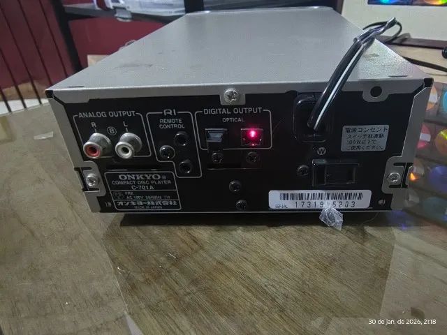 CD PLAYER ONKYO C-701A - Aparelhos de Som - Vila Vera, São Paulo