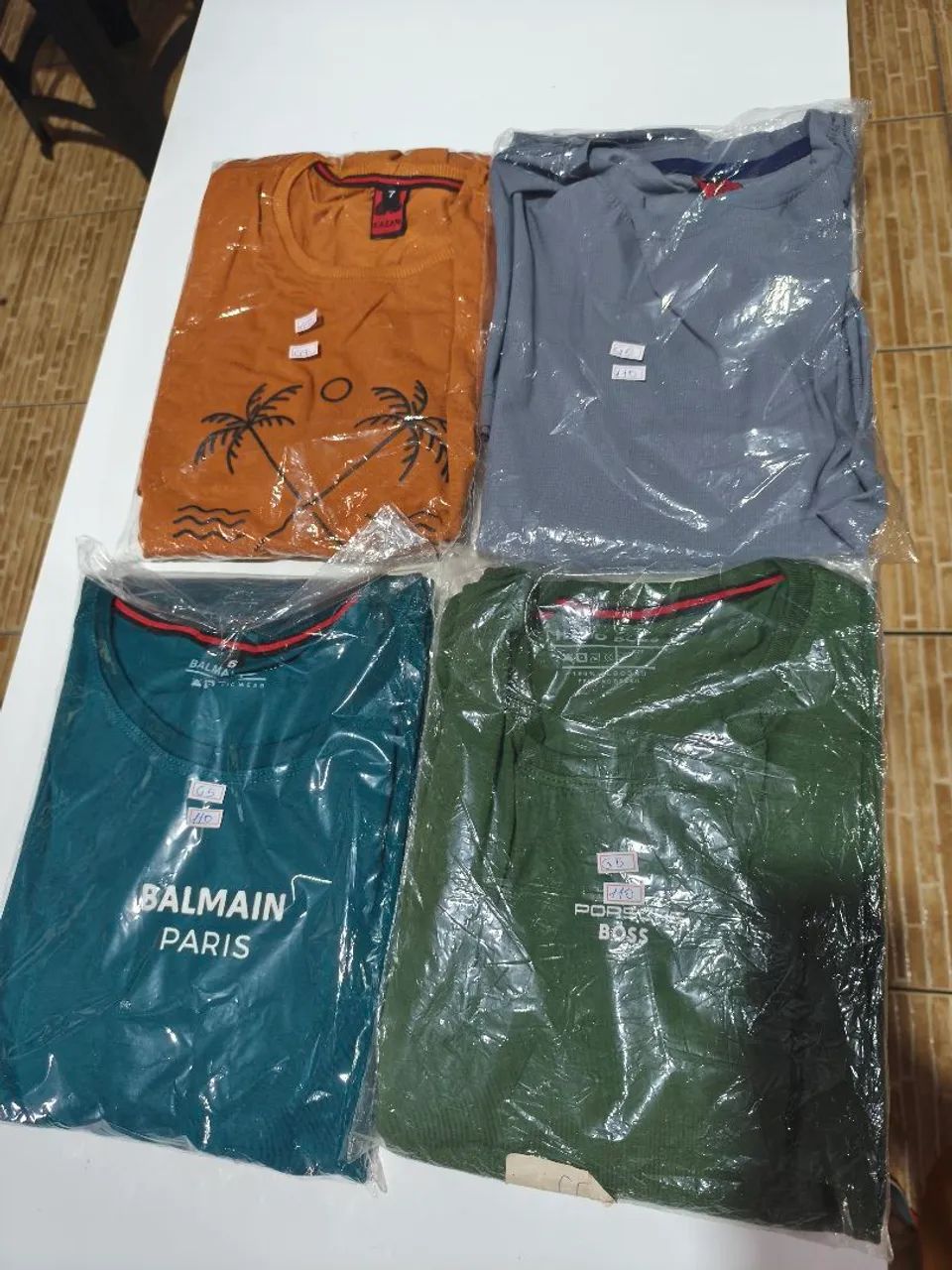 Camisas de algodão G1 a G7  - Foto 3