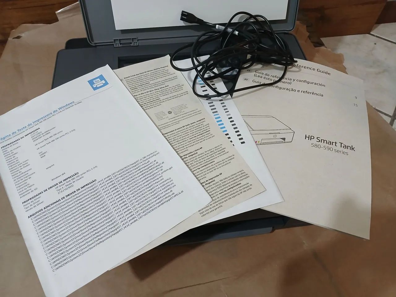 Impressora HP Smart Tank 584 em estado de Nova! - Foto 2