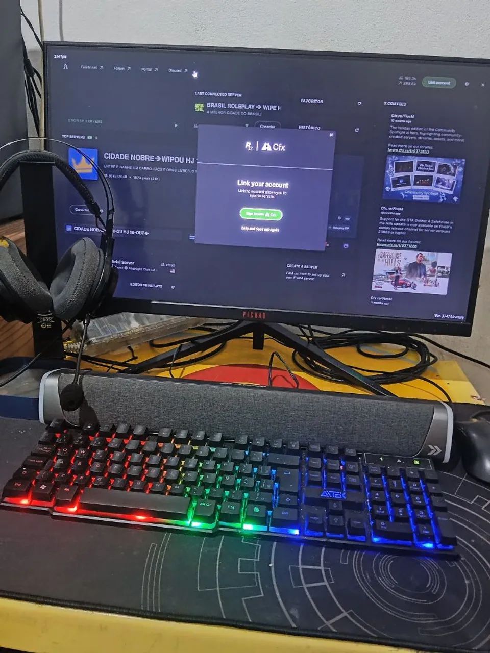 Vende-se ou troca Pc gamer 