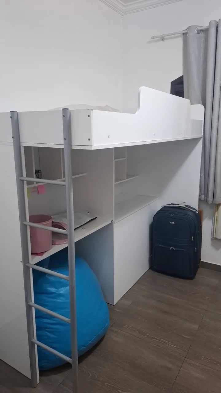 Cama escrivaninha bem conservada - Foto 2