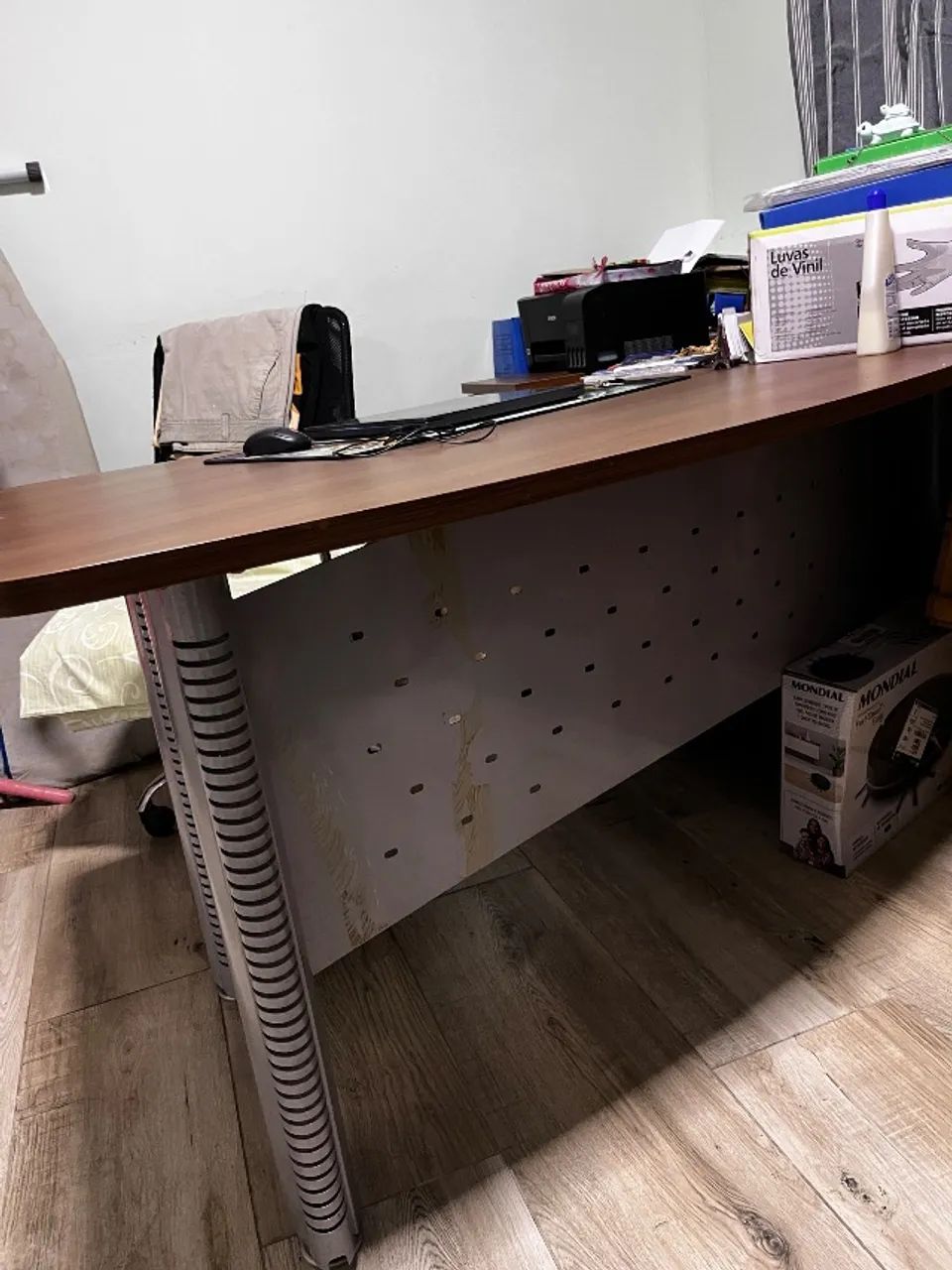 Angular Office Desk with Steel Panel443790573060106243