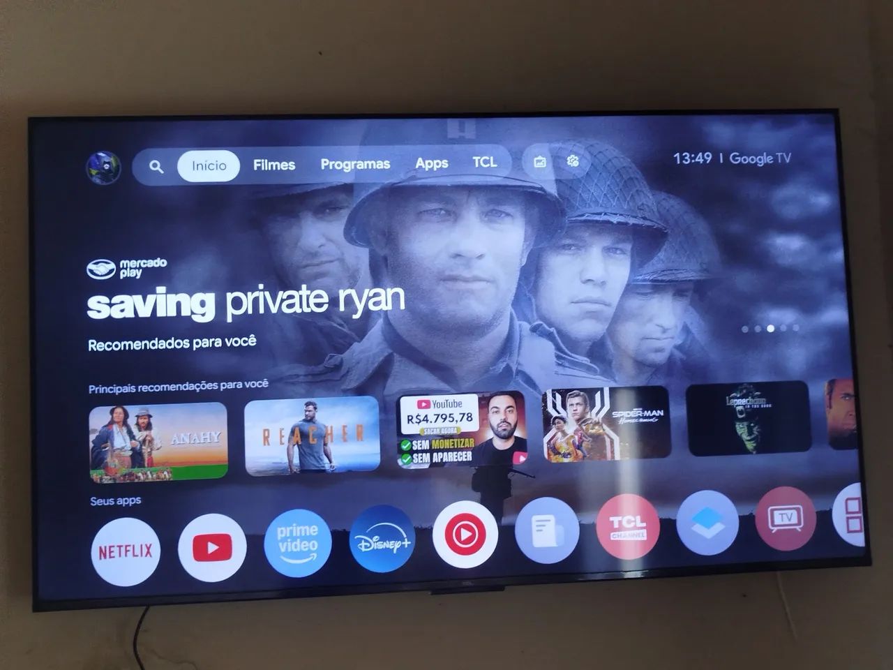 Smart TV TCL 55 POLEGADAS 