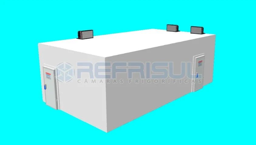Câmara Frigorífica para resfriamento e congelamento - Foto 4
