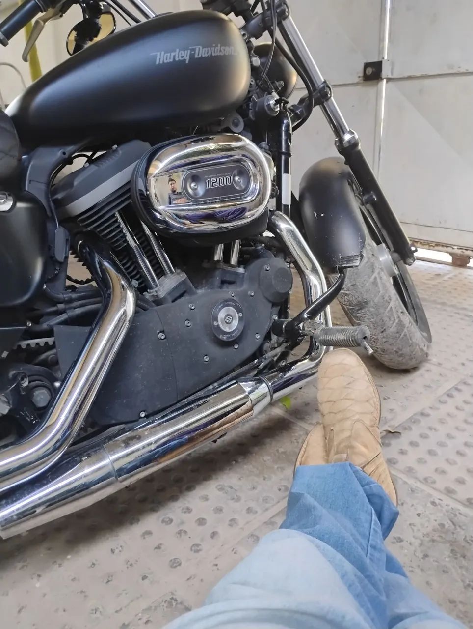 Harley Davidson xl 1200 custom cb - Foto 4