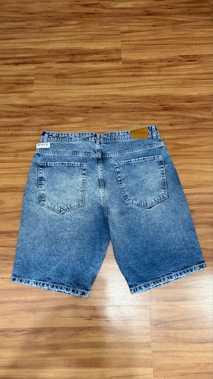 bermuda jeans bali co slim 42 - Foto 3