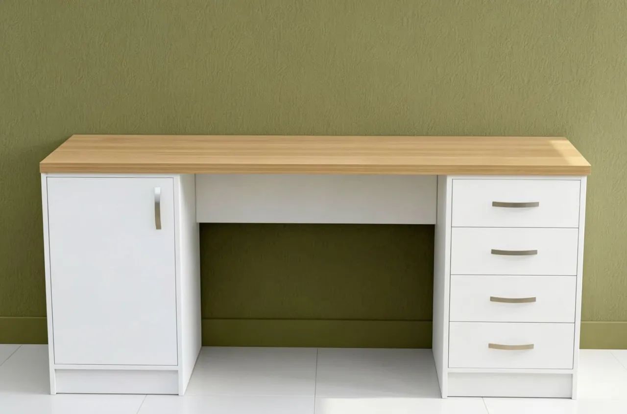 Mesa para escritório grande em mdf
