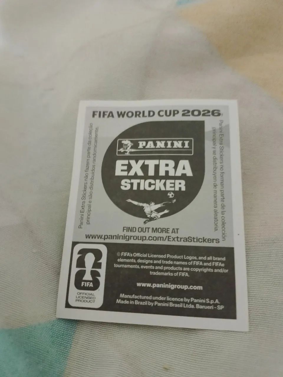 Figurinha extra sticker Legend Mohamed Salah bronze copa do mundo 2026 - Foto 2