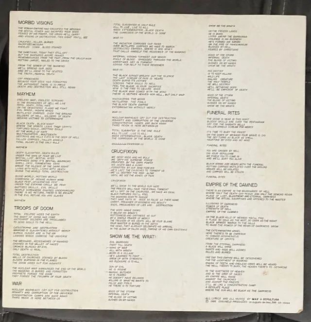 SEPULTURA - MORBID VISIONS - LP - Foto 5