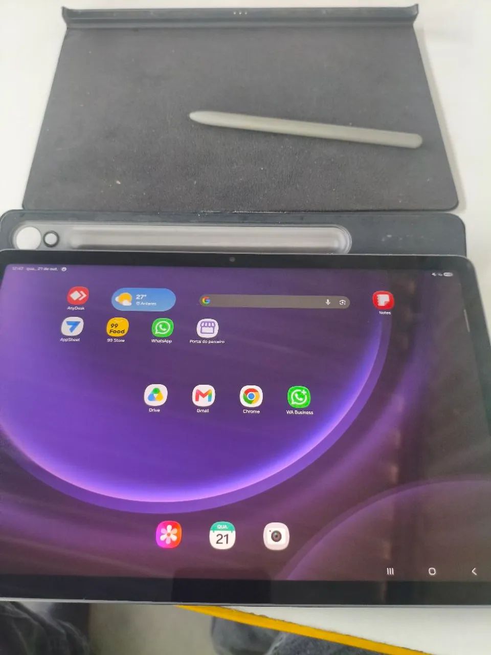 Galaxy TAB S9 FE 6gb com Caneta