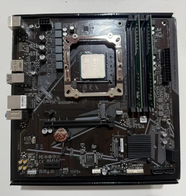 Kit Processador + Placa mãe + Memoria + CPU Cooler - Foto 2