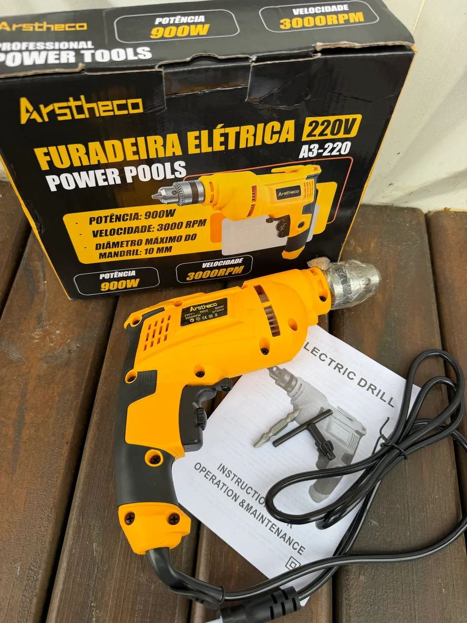 Vendo parafusadeira elétrica nova na caixa ?  - Foto 4