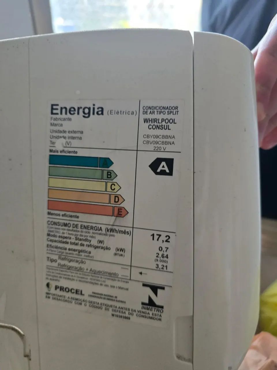 Ar condicionado 9000 btu - Foto 2