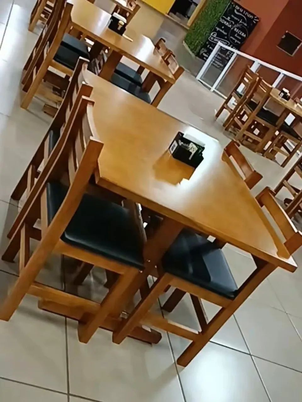 Mesas e Cadeiras para Restaurante Pizzaria e Lanchonetes  - Foto 5