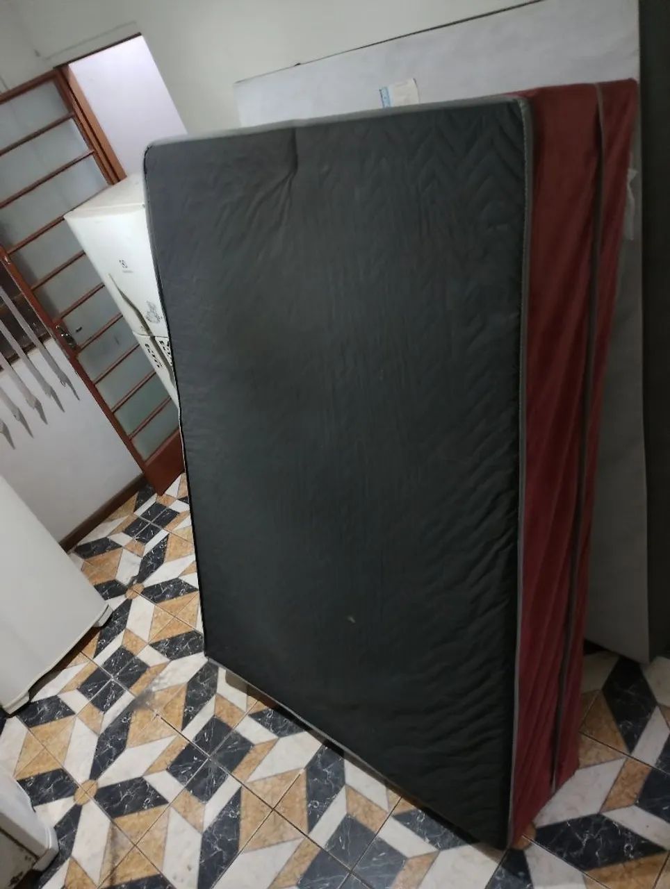 Cama box casal ótimo estado  - Foto 5