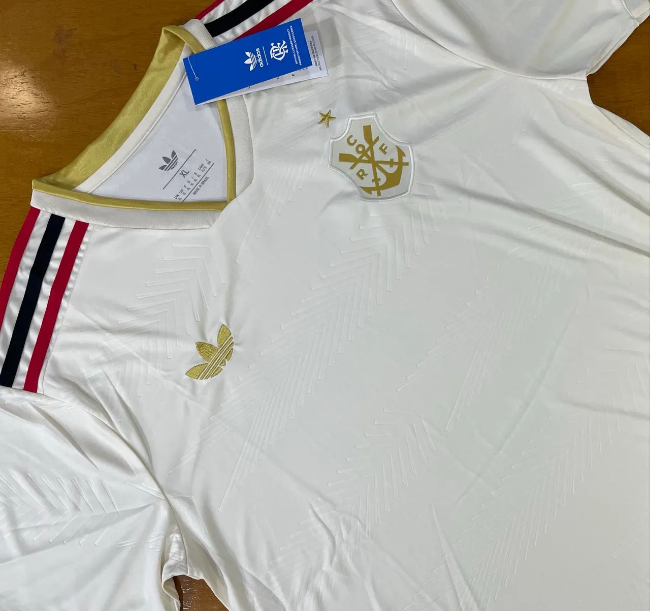 Camisa Flamengo bege 2025