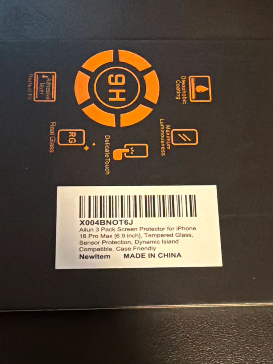 Aliun 3 Pack Screen Protector - iPhone 16 Pro Max - Foto 3