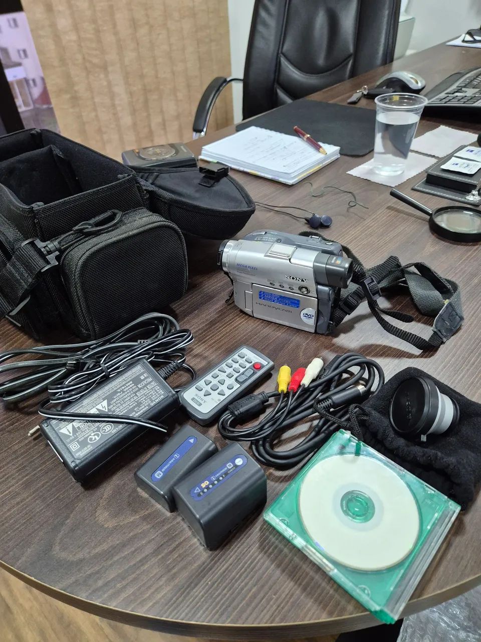 Filmadora Sony DCR-DVD201 frete grátis