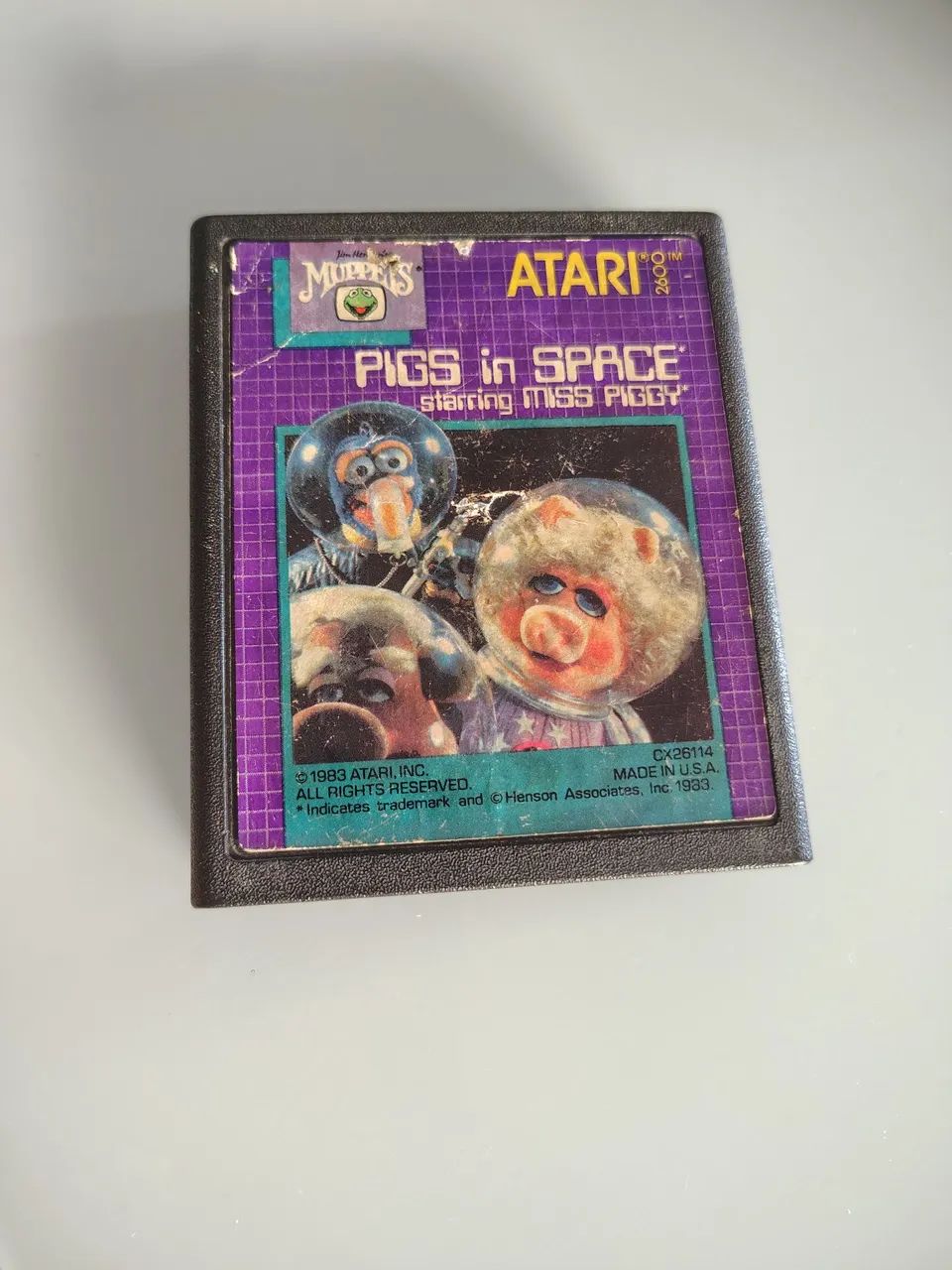 Pigs In Space - Atari 2600 - Jeu Arcade Vintage - État Correct
