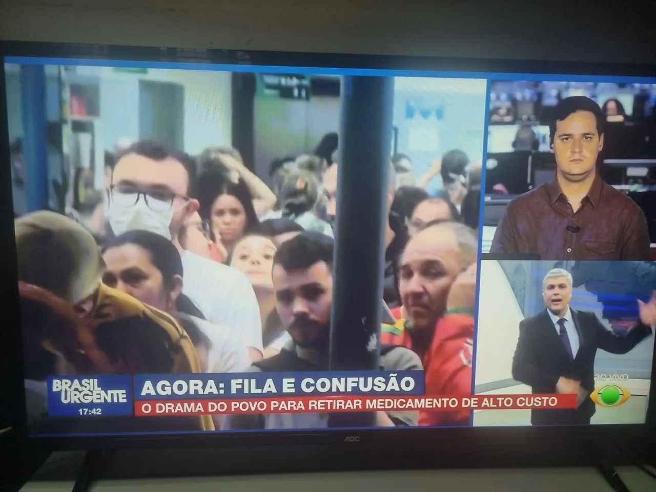 TV smart aoc rroku 43 polegadas  - Foto 2