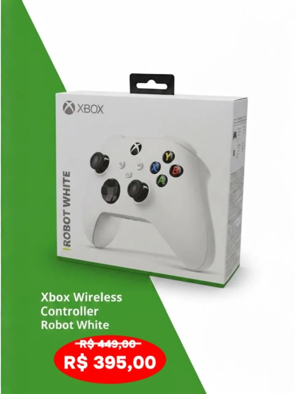 Controle sem fio Xbox - Branco