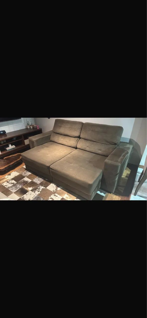 Sofa 3 lugares retratil - Foto 3