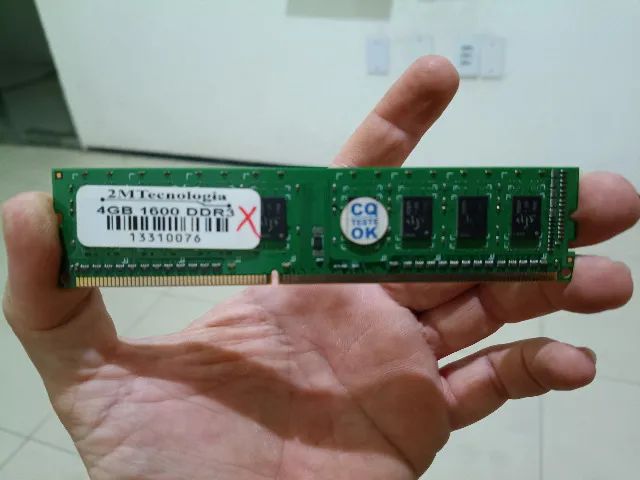 Memória DDR2 e DDR3 para Computador