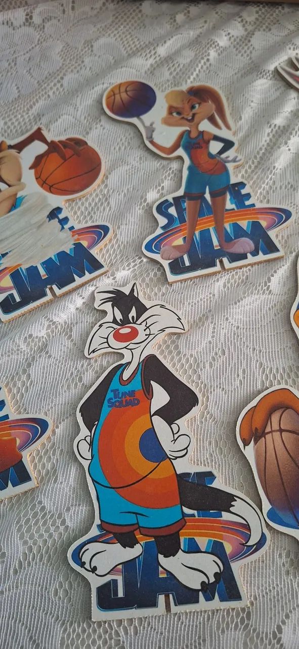Kit decoração de festa SpaceJam - Foto 3