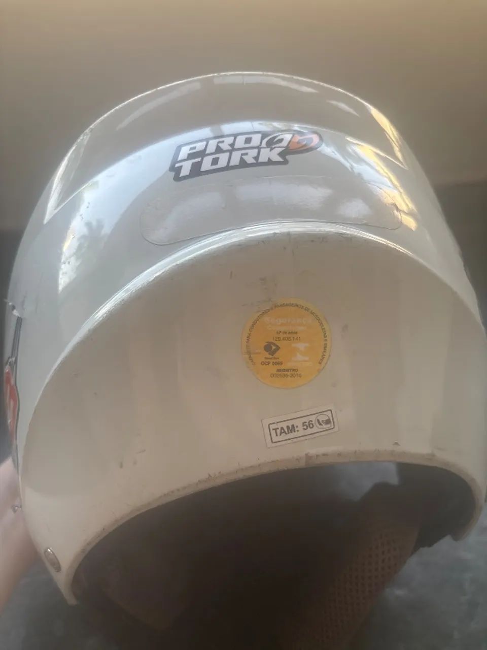 Capacete tamanho 56 - Foto 2