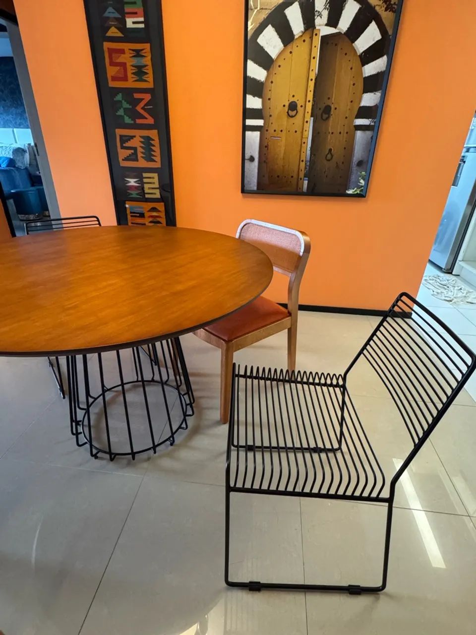 Conjunto mesa e cadeiras - Foto 3