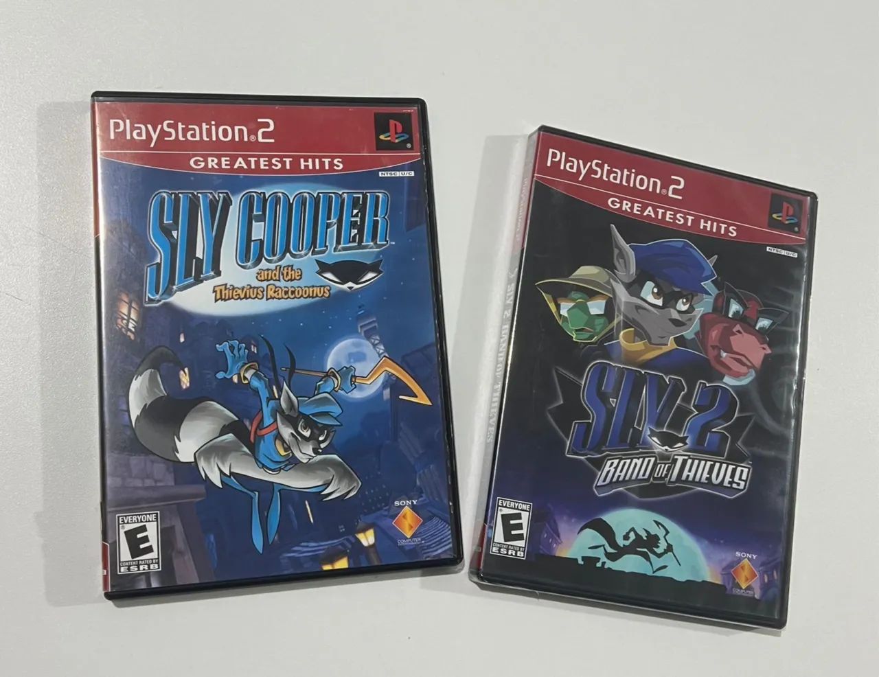Sly cooper 1 e 2 ps2